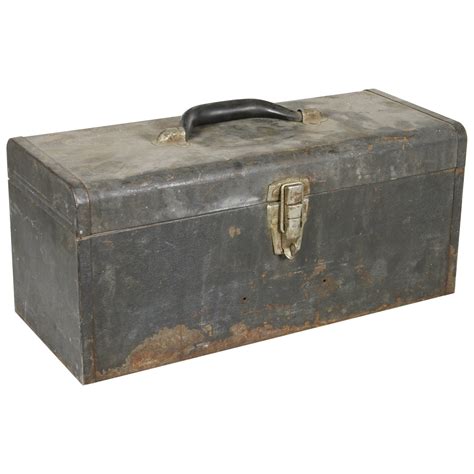 handmade metal tool box|hand held metal tool box.